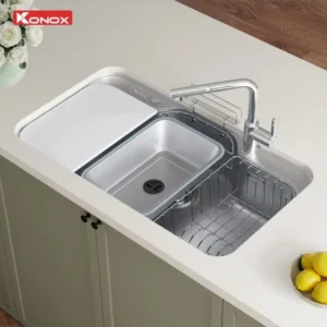 Chậu rửa bát phong cách Nhật chống xước Tari Smart 9051 9 Chậu rửa bát phong cách Nhật chống xước Tari Smart 9051