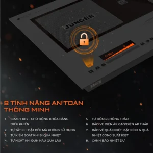 Bếp từ đôi Junger CEJ-225-INVERTER