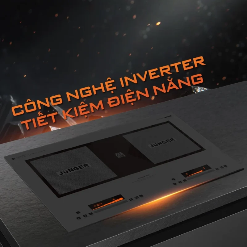 Bếp từ đôi Junger CEJ-225-INVERTER
