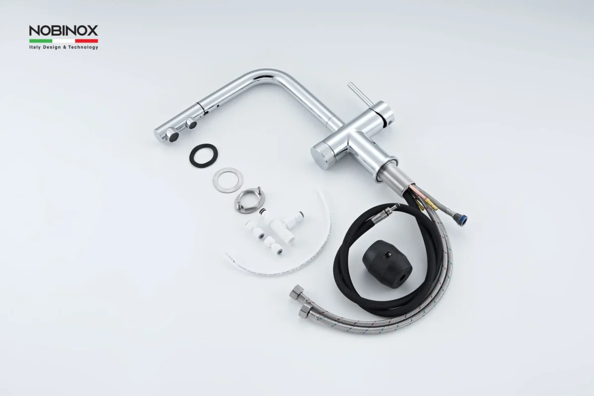 VÒI RỬA BÁT DÂY RÚT 3 ĐƯỜNG NƯỚC NOBINOX MIRA NX333 5 VÒI RỬA BÁT DÂY RÚT 3 ĐƯỜNG NƯỚC NOBINOX MIRA NX333
