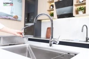 VÒI RỬA BÁT DÂY RÚT NOBINOX JAPA NX998 10 VÒI RỬA BÁT DÂY RÚT NOBINOX JAPA NX998