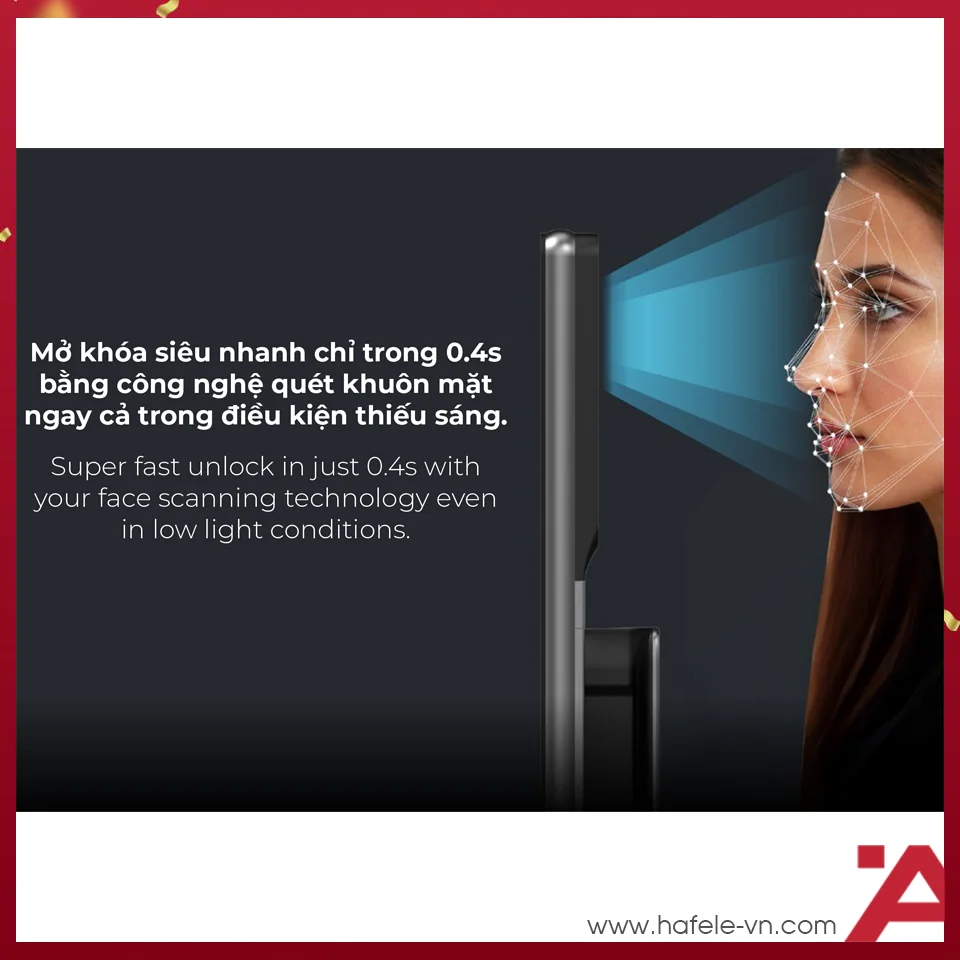 Khóa Điện Tử Horizon PP2501W Hafele 4 Khóa Điện Tử Horizon PP2501W Hafele