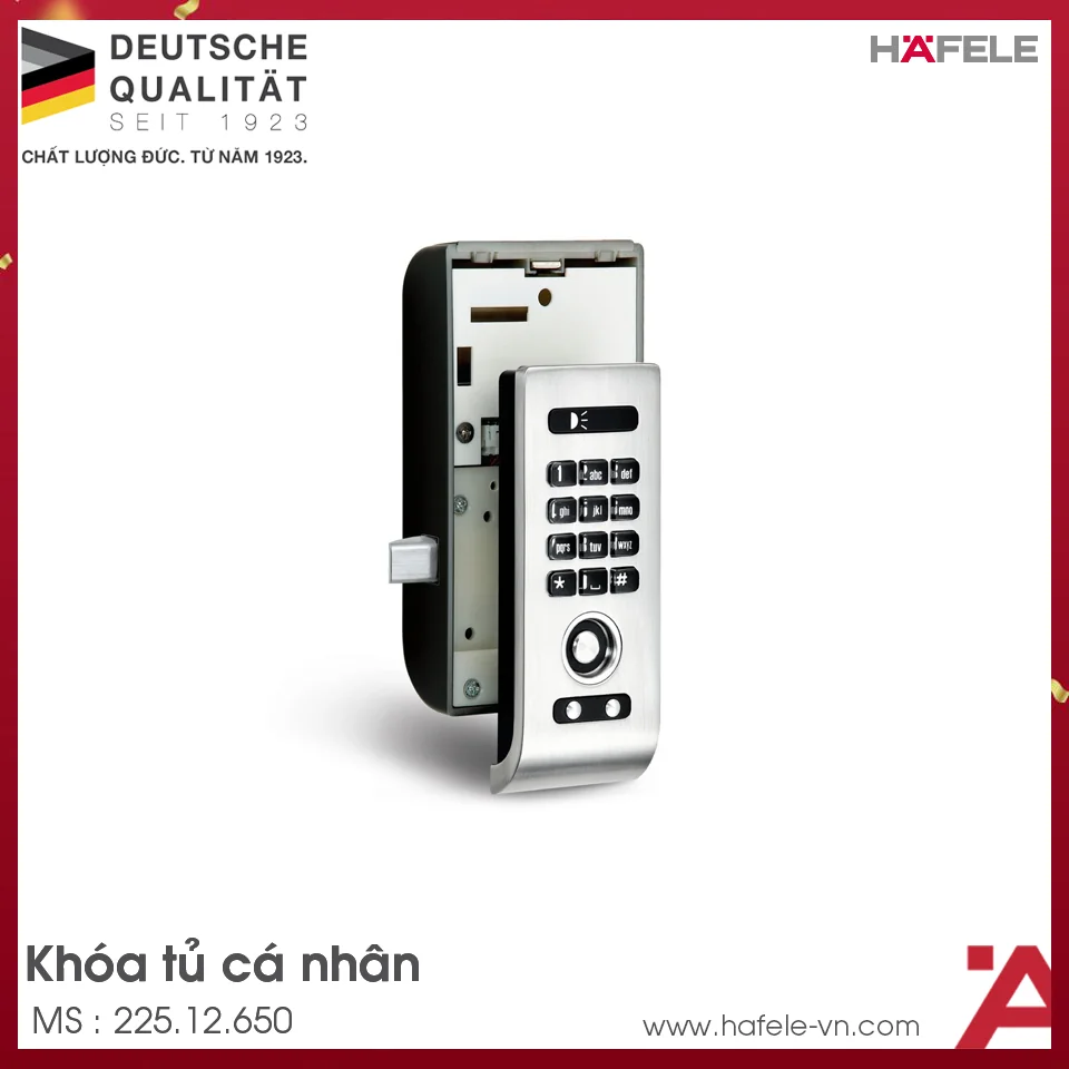 Khóa Tủ Điện Tử Hafele EL3300-TK 1 Khóa Tủ Điện Tử Hafele EL3300-TK