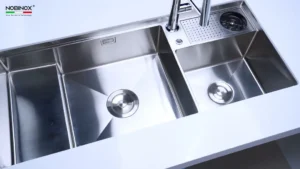 CHẬU RỬA BÁT NOBINOX RAZIA NJ577 TẶNG KÈM VÒI - C2999 3