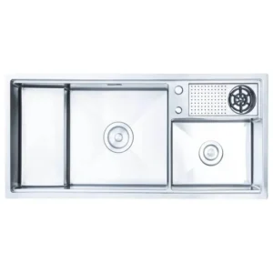 CHẬU RỬA BÁT NOBINOX RAZIA NJ577 TẶNG KÈM VÒI