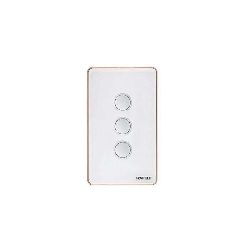 Công tắc ZB 3GUS 10A Trắng L Hafele HSL-LS3G01W