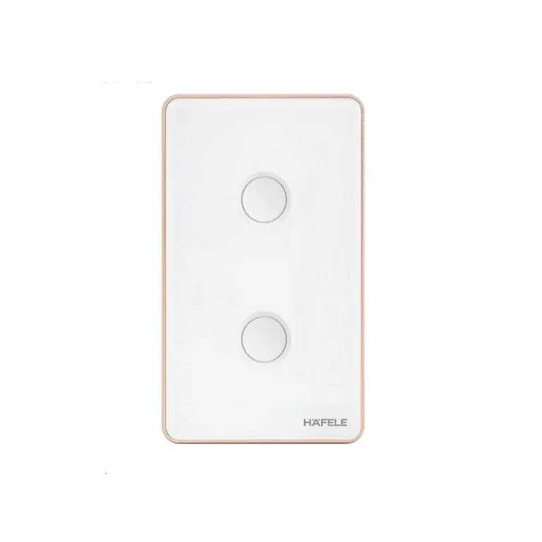 Công tắc ZB 2GUS 10A trắng L Hafele HSL-LS2G01W