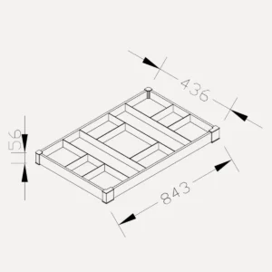Kệ dụng cụ SANKO K900DC