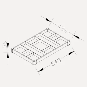 Kệ dụng cụ SANKO K600DC