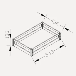 Kệ xoong nồi SANKO K600XN