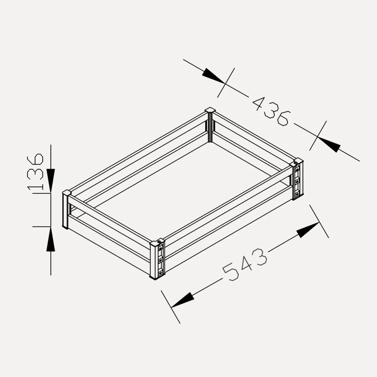 Kệ xoong nồi SANKO K600XN 2 Kệ xoong nồi SANKO K600XN