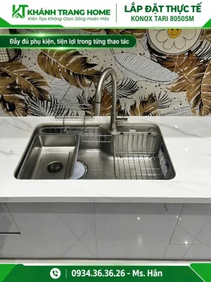 Chậu rửa bát Konox Tari 8050SM - 1791187676610 2469706090199279470 g1030094709250541155 dc9d945d1a82e07b4b263c6b8ceba781