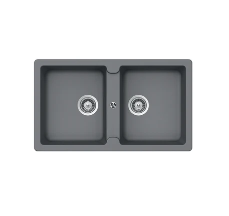 Chậu rửa bát đá 2 hố Hafele GRANSTONE HS19-GEN2S90 Xám 7 Chậu rửa bát đá 2 hố Hafele GRANSTONE HS19-GEN2S90 Xám