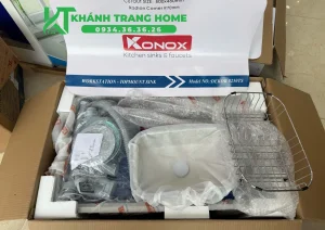 Chậu rửa bát inox 1 hố Konox Dekor 8250TS - 8 1