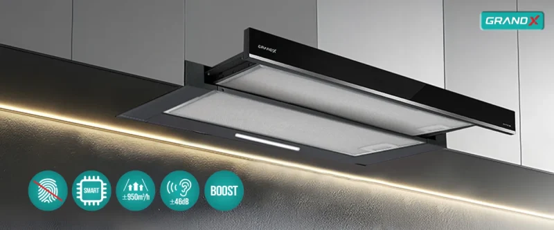 MÁY HÚT MÙI ÂM TỦ GRANDX GX H70F56B