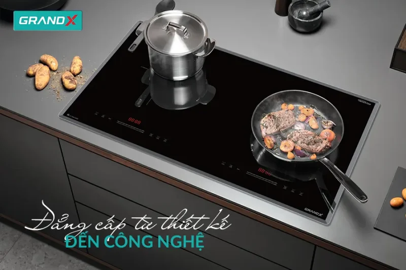 BẾP TỪ 2 VÙNG NẤU GRANDX GXIH 696SE
