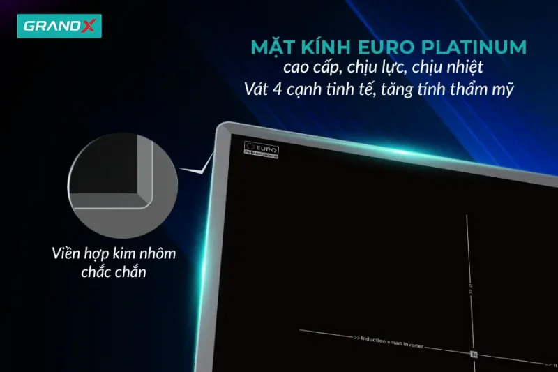 BẾP TỪ 2 VÙNG NẤU GRANDX GXIH 696SE