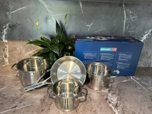 BỘ NỒI CAO CẤP GRANDX GX605 NOBLE 11 BỘ NỒI CAO CẤP GRANDX GX605 NOBLE - GX605 Noble1 scaled 1