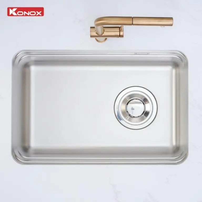 Chậu rửa bát chống xước Konox Tari Smart 7047PP 11 Chậu rửa bát chống xước Konox Tari Smart 7047PP