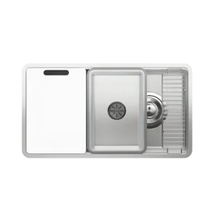Chậu rửa bát inox 1 hố Konox Dekor JP8044SU-R