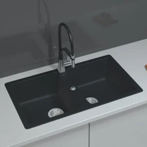 Chậu rửa bát đá 2 hố Hafele GRANSTONE HS19-GEN2S90 Đen 7 Chậu rửa bát đá 2 hố Hafele GRANSTONE HS19-GEN2S90 Đen