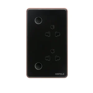 Ổ cắm ZB US 16A Đen LN Hafele HSL WS01B