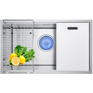 RỔ INOX CHO DÒNG CHẬU HANDMADE SMOOTH GRANDX GXB05 5 RỔ INOX CHO DÒNG CHẬU HANDMADE SMOOTH GRANDX GXB05 - ung dung ro inox grandx gxb05