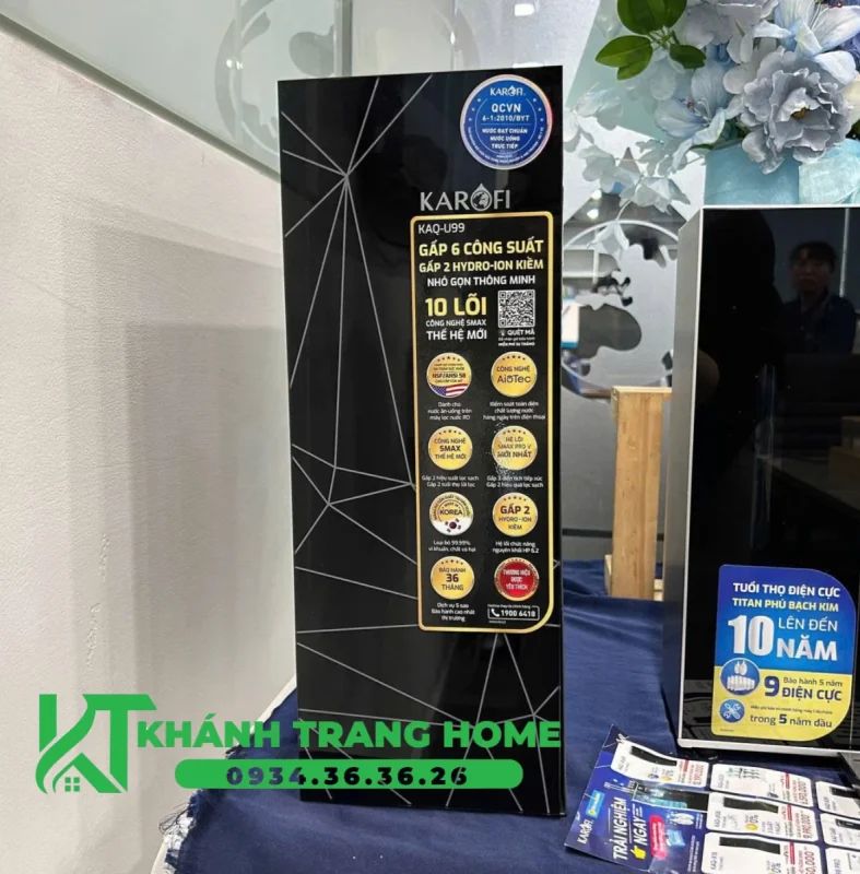 Máy lọc nước Karofi KAQ-U99