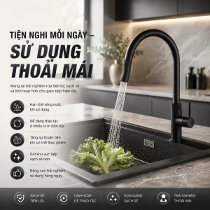 VÒI RỬA CHÉN NÓNG LẠNH MALLOCA K1090BM - 5 K1090BM 1