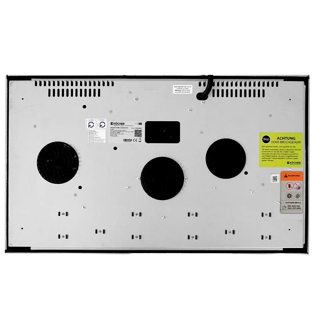 Bếp từ đôi Kocher DI-338Pro 4 Bếp từ đôi Kocher DI-338Pro
